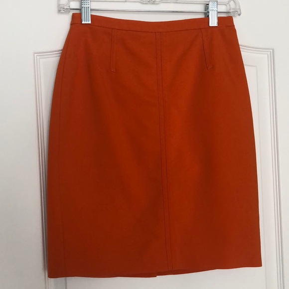 Ann Taylor Tangerine Skirt - Picture 1 of 6